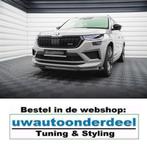 Maxton Design Spoiler Splitter Lip Skoda Kodiaq RS Facelift, Ophalen of Verzenden