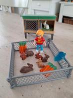 Playmobil konijnenhok met buitenren, Ophalen, Zo goed als nieuw