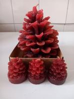 Dennenappel kaarsen (Nijmegen oost), Diversen, Kerst, Ophalen of Verzenden, Zo goed als nieuw