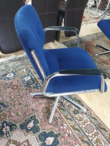 Gispen vintage retro bureau vergader stoelen 4 stuks beschikbaar voor biedingen