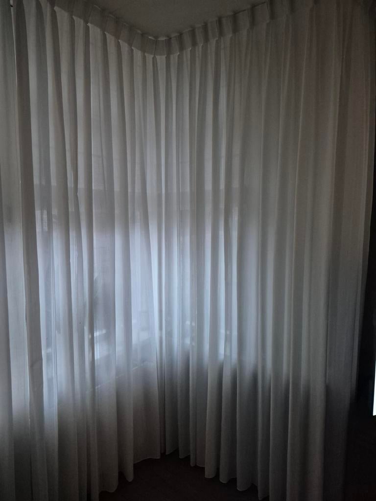 Te koop, Huis en Inrichting, Stoffering | Gordijnen en Lamellen, Ophalen of Verzenden, Zo goed als nieuw, 200 cm of meer, 200 cm of meer