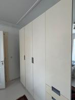 6x Deuren en 4x lades pax kast beige Fardal hoogglans, Ophalen, 200 cm of meer, 50 tot 100 cm, Zo goed als nieuw