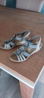 Dames sandalen., Kleding | Dames, Schoenen, Ophalen of Verzenden, Gedragen, Grijs, Sandalen of Muiltjes