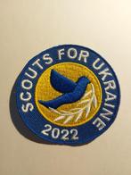 Scouting badge Scouts for Ukraine 2022, Nieuw, Ophalen of Verzenden, Embleem, Speld of Insigne
