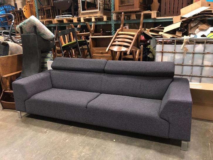 Bank stof 250cm MP 128 WD-028, Huis en Inrichting, Banken | Bankstellen, Zo goed als nieuw, 200 tot 250 cm, Stof, Ophalen