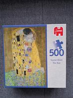 Jumbo puzzel  Gustav Klimt The Kiss 500 stukjes, Ophalen of Verzenden, 500 t/m 1500 stukjes, Zo goed als nieuw, Legpuzzel