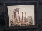 Aquarel Piet de vloen?, Antiek en Kunst, Ophalen