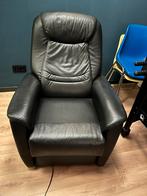 Hukla relax stoel fauteuil zwart, Ophalen, Zo goed als nieuw, 50 tot 75 cm