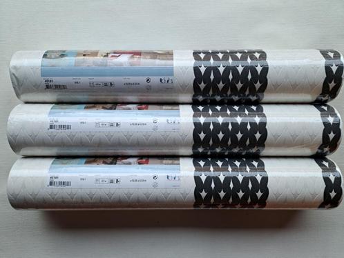 8 rollen zwart wit GRAFISCH STREPEN BEHANG - BN 45181, Huis en Inrichting, Stoffering | Behang, Wit, Zwart, minder dan 10 m², Ophalen of Verzenden
