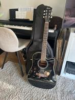 Zwarte Farley Western Gitaar met Element, Muziek en Instrumenten, Ophalen of Verzenden, Zo goed als nieuw, Western- of Steelstringgitaar