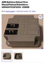ABB hafobox deksel voor wand/plafond kabeldoos, Ophalen of Verzenden, Zo goed als nieuw, Overige typen