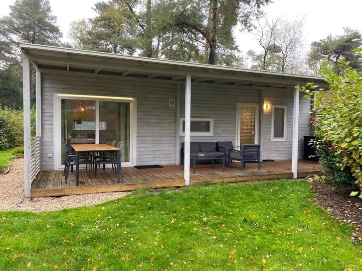 Recreatie Chalet Eigen Grond Hooge Veluwe Airco Te Koop, Huizen en Kamers, Recreatiewoningen te koop, Gelderland, Chalet