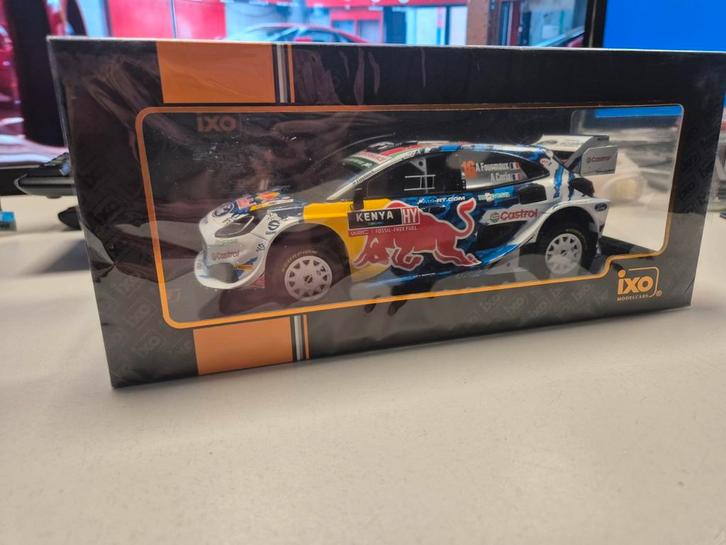 Ford Puma WRC Rally1 1:18 - Fourmaux/Coria - Safari Rally, Hobby en Vrije tijd, Modelauto's | 1:18, Nieuw, Auto, Overige merken