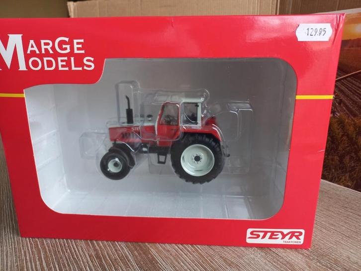 Steyr 8120 Sk1 2 Wd Limited Edition Marge Models, Hobby en Vrije tijd, Modelauto's | 1:32, Nieuw, Tractor of Landbouw, Overige merken