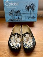 Ergonomische zwarte slippers Calceo 39 nieuw!, Zwart, Nieuw, Calceo, Sandalen of Muiltjes