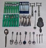 Antiek bestek collectie lepels vorken opener taartschep, Antiek en Kunst, Ophalen of Verzenden