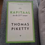 Kapitaal in de 21ste eeuw - Thomas Piketty, Ophalen of Verzenden, Zo goed als nieuw, Economie en Marketing, Thomas Piketty