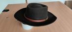 Borsalino bruine hoed, maat 58, Kleding | Heren, Hoeden en Petten, Ophalen of Verzenden, Zo goed als nieuw, One size fits all