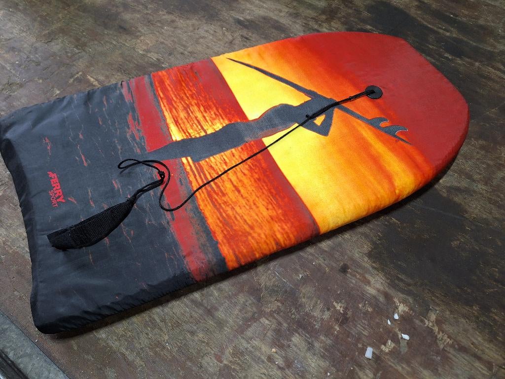 bodyboard, Ophalen, Zo goed als nieuw, Shortboard, Met koord