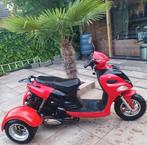 Promax hero 3 wielscooter rijbewijs helm vrij, Fietsen en Brommers, Ophalen, Zo goed als nieuw, Benzine