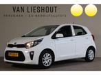Kia Picanto 1.0 CVVT EconomyPlusLine NL-Auto! Airco I Elek.r, Gebruikt, Euro 6, 4 stoelen, Wit