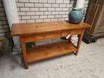 Sidetable Oud Teak, Ophalen, 100 tot 150 cm, Teakhout, ?