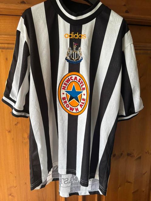 Newcastle united 1997/1999 home adidas, Verzamelen, Sportartikelen en Voetbal, Zo goed als nieuw, Shirt, Buitenlandse clubs, Ophalen of Verzenden