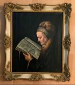 De Oude Vrouw, Antiek en Kunst, Kunst | Schilderijen | Klassiek, Ophalen of Verzenden