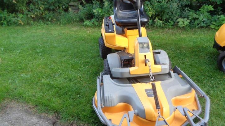 wegens inruil 3 x zware profesionelle stiga park 740 pwx  aw, Tuin en Terras, Zitmaaiers, Gebruikt, 90 tot 120 cm, Elektrische starter