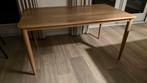 Tafel hout eettafel 72 cm hoog 140 cm lang, Ophalen, Zo goed als nieuw, Rechthoekig, 50 tot 100 cm