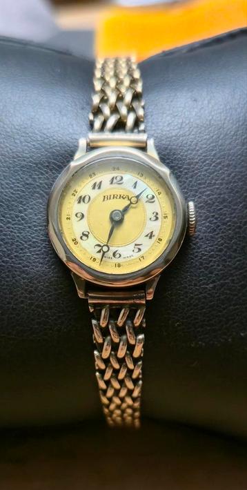 Vintage Birka Swiss Made Ladies’ Watch – 15 Jewels 1940s beschikbaar voor biedingen