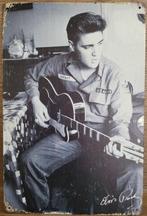 Elvis Presley army gitaar reclamebord van metaal wandbord, Nieuw, Foto of Kaart, Ophalen of Verzenden