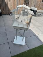 Vogelkooi met standaard, Dieren en Toebehoren, Vogels | Hokken en Kooien, Ophalen, Zo goed als nieuw, Vogelkooi