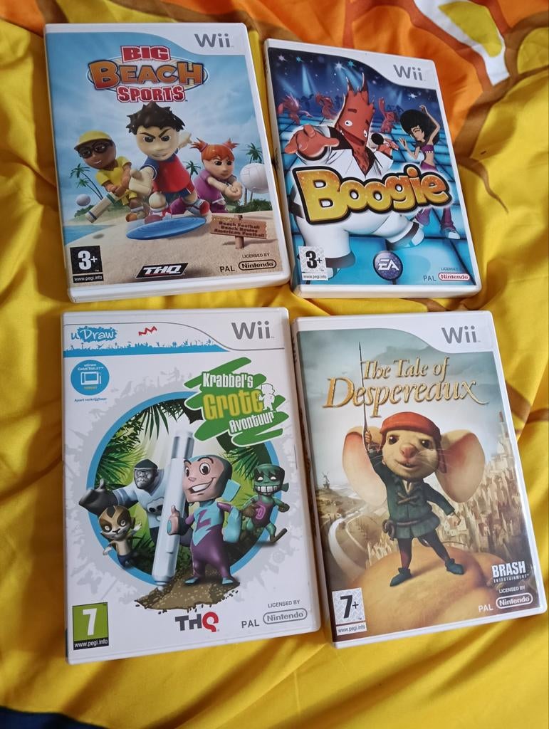 Wii spelletjes, 1 speler, Ophalen of Verzenden, Zo goed als nieuw, Vanaf 3 jaar