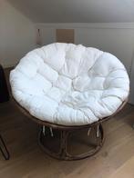 Rotan lounge stoel, Huis en Inrichting, Fauteuils, Ophalen, 100 tot 125 cm, Riet of Rotan, Zo goed als nieuw