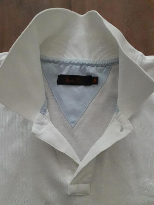 Te koop: Nette witte polo ( Maxim B), Kleding | Heren, Polo's, Zo goed als nieuw, Maat 48/50 (M), Wit, Ophalen of Verzenden