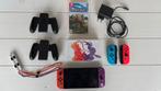 Nintentdo switch scarlet violet edition, Spelcomputers en Games, Met games, Met 2 controllers, Zo goed als nieuw, Switch OLED