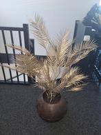 Gouden palm., Huis en Inrichting, Woonaccessoires | Droogbloemen, Ophalen, Zo goed als nieuw