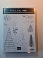 Stampin up stempelset en bijbeh. stansen: whimsical trees, Ophalen of Verzenden, Zo goed als nieuw