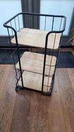Bakkerskast op wielen. Zgan., Ophalen of Verzenden