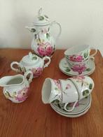 August Warnecke serviesje hibiscus of Winterling  serviesje, Antiek en Kunst, Antiek | Servies los, Verzenden