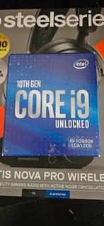 Intel i9 10900K, Computers en Software, Processors, Ophalen of Verzenden, Zo goed als nieuw