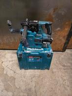 Makita DHR242 18v combihamer met stofafzuiging, Ophalen of Verzenden, Gebruikt, Boor- en/of Breekhamer