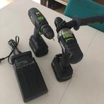 TE KOOP FESTOOL 2 STUKS BOOR MACHINE  EN KLOPBOOR MACHINE, Gebruikt, Ophalen of Verzenden, Minder dan 400 watt, Variabele snelheid