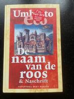 Gebonden uitgave De naam van de Roos van Ecco, Ophalen of Verzenden, Zo goed als nieuw, Umberto ecco, Europa overig