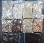 Scenery Bruin Basing Material Set 10 zakjes (1 kg totaal) HO, Overige merken, Gelijkstroom of Wisselstroom, NL, Nieuw