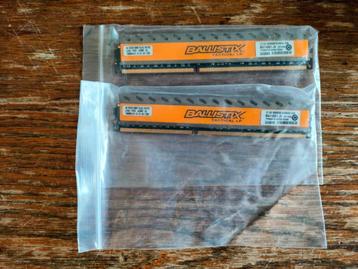 Crucial Ballistix Tactical LP geheugen 4GB (2 stuks) beschikbaar voor biedingen