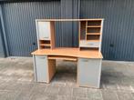 Bureau met veel opslagruimte ZGAN, Ophalen, Zo goed als nieuw, Bureau