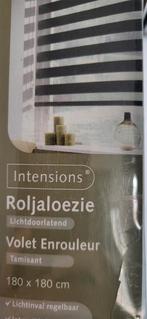 Intensions Roljaloezie 180x180 cm - Lichtgrijs, Huis en Inrichting, Ophalen, Grijs, 150 tot 200 cm, Nieuw