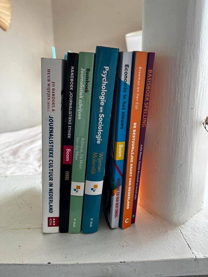 Boekenpakket Journalistiek HU, Boeken, Studieboeken en Cursussen, Zo goed als nieuw, HBO, Gamma, Ophalen of Verzenden